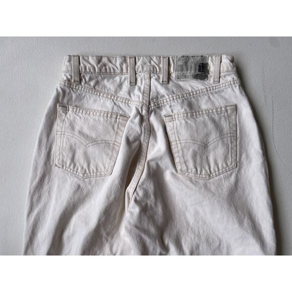 Vtg 90's Levis Silvertab Baggy Pleated Jeans Tagged W32 L32 USA Skater Grunge - Picture 5 of 9